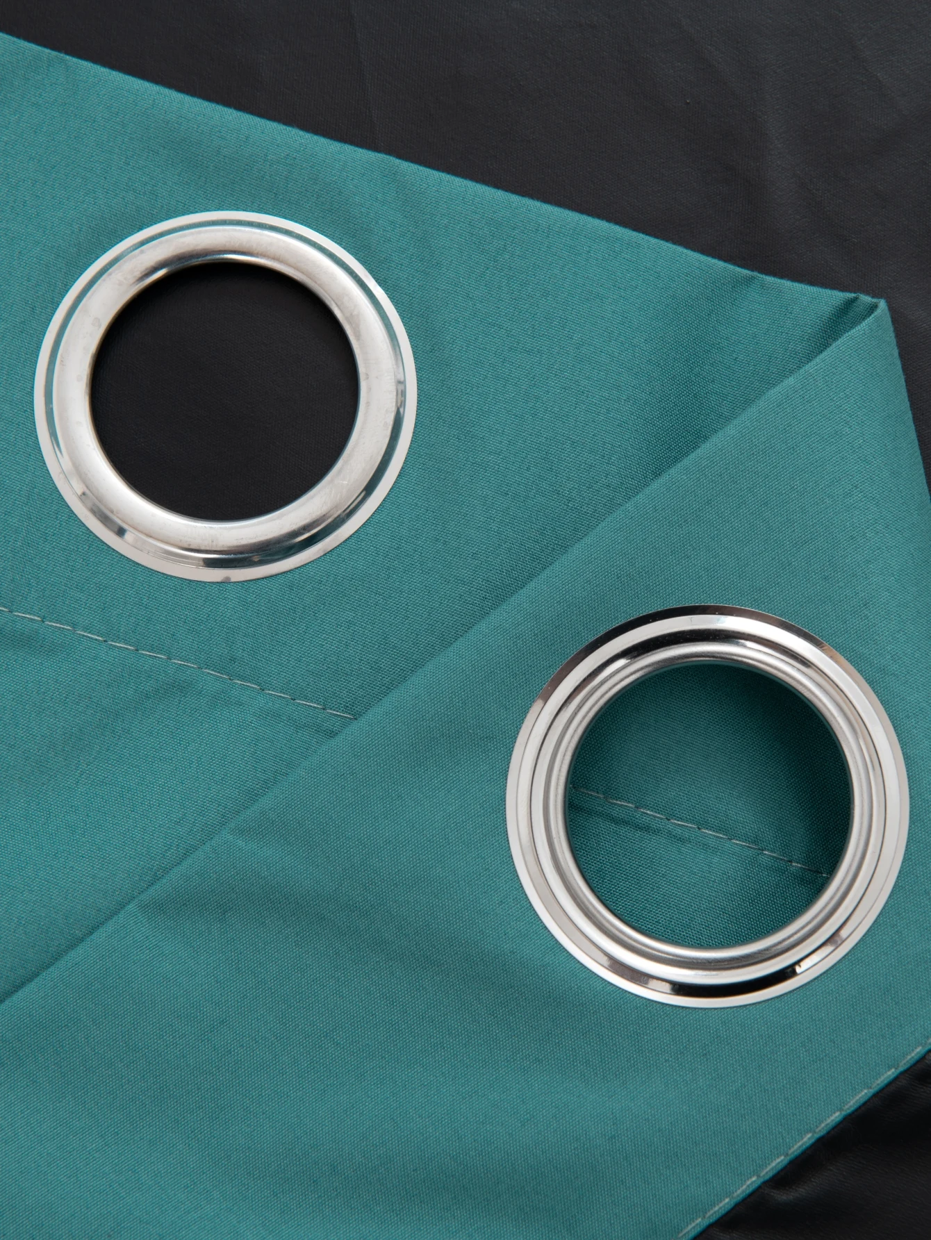 1pc Modern 100% Blackout Curtains with Grommet Top, Soft Fabric and Solid Color Curtain,  Curtains for Living Room, Bedroom