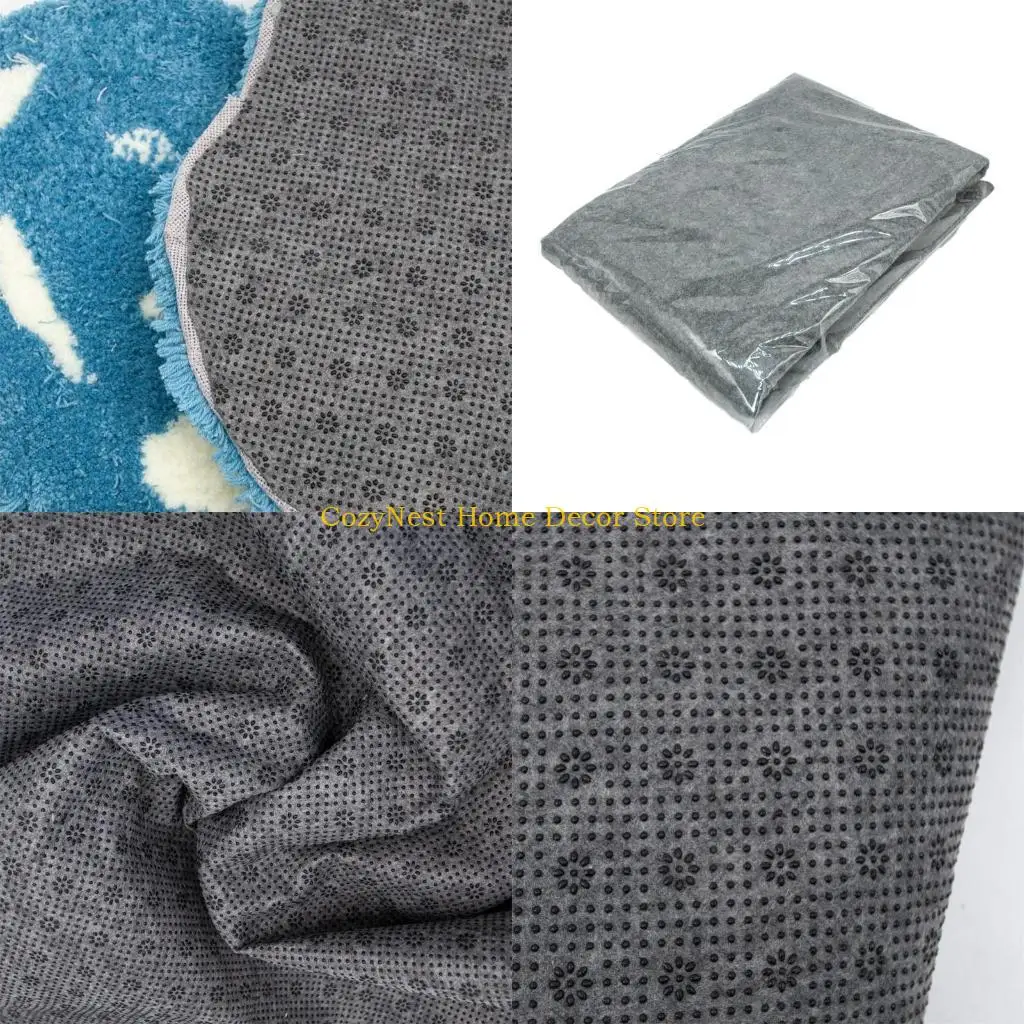 92MF Tufting Cloth Backing Fabric Slip Resistant Backing Cloth for Rug Carpets Punching Needle Rug Tufting Cushion