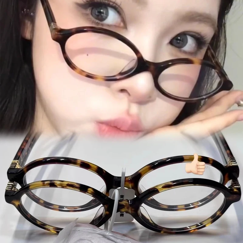 Gafas de sol ovaladas Vintage para mujer, lentes de sol ovaladas