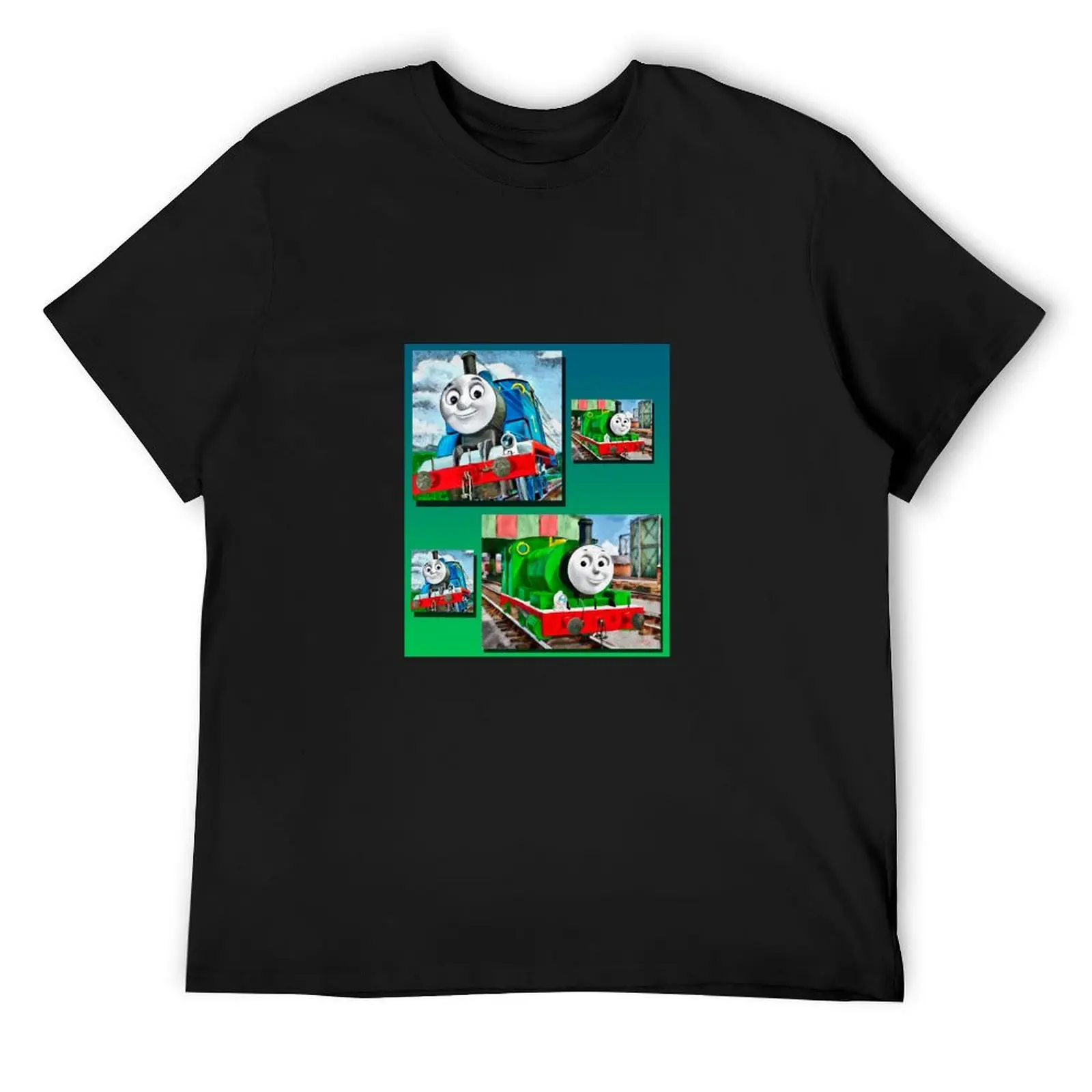 

Percy and Thomas T-Shirt shirts graphic tee blacks summer clothes plain t shirts men