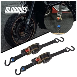 Universal Tools New Tie Down Belts With Automatic Rollup Auto Retractable Easy To Carry Ratchet Tie Down Starp S-hooks