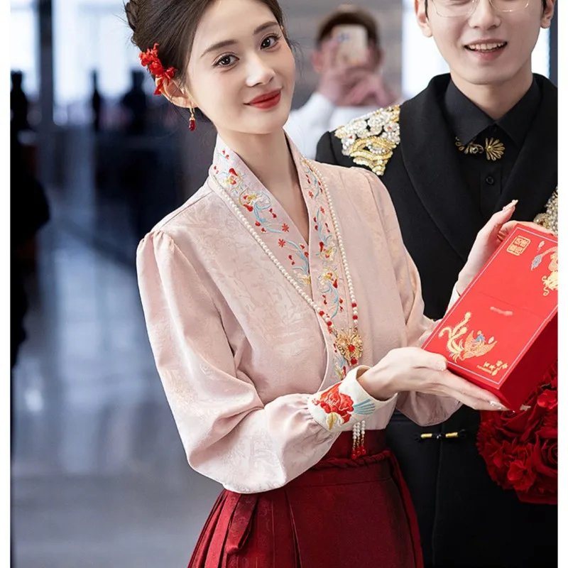 

Новый стиль, тост, модная свадьба Хань в китайском стиле