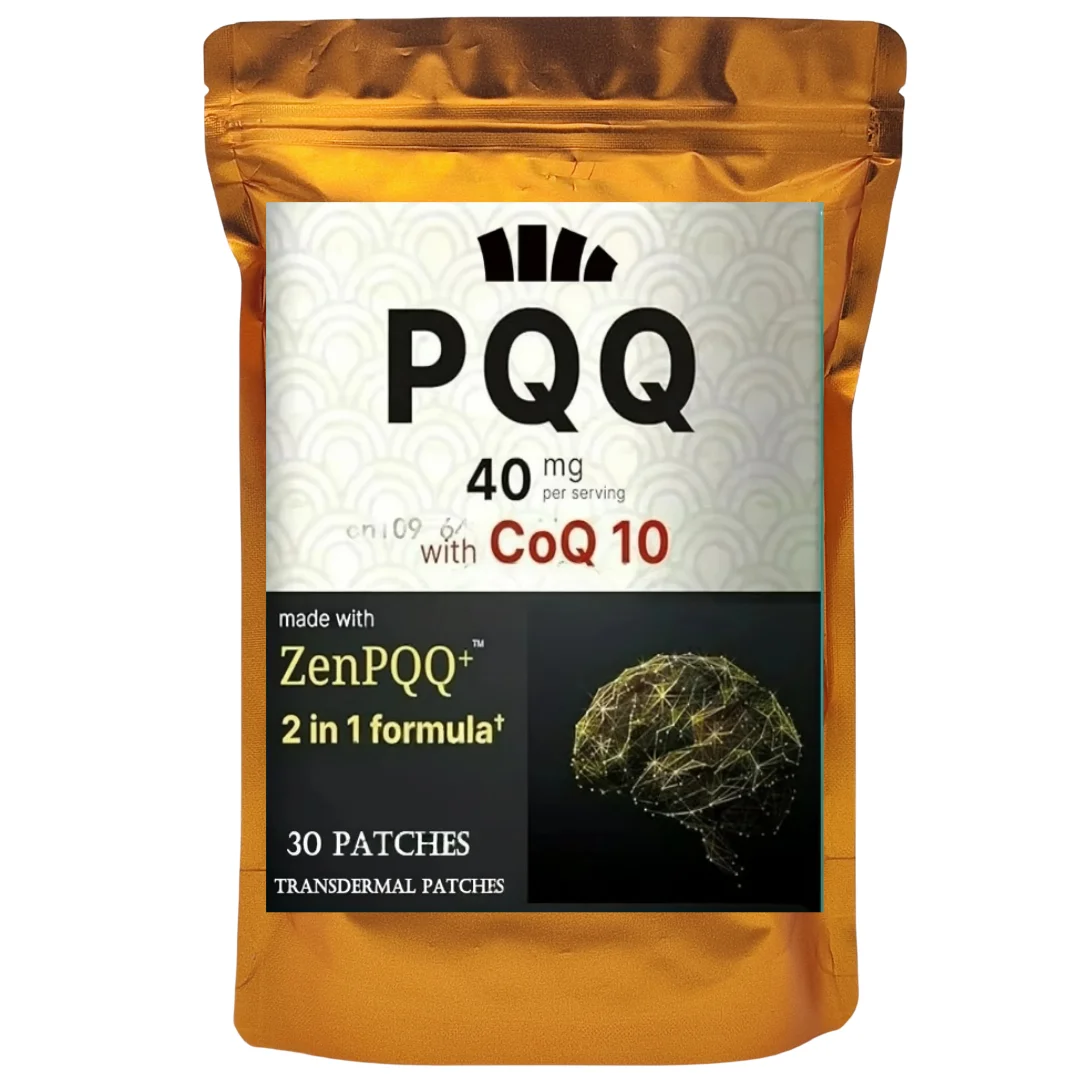30 parches Pqq Active Pyrroloquinoline Quinone Parches transdermicos