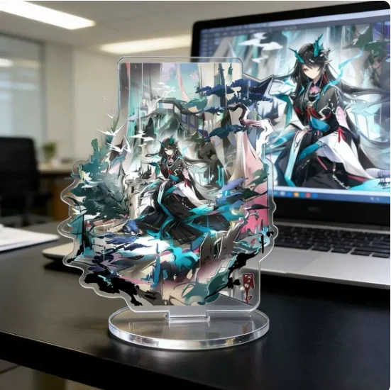 Japanese Anime Arknights Dusk Cartoon Acrylic Stand Figure Model Plate Cosplay Collection Desktop Decor Gifts XYZ