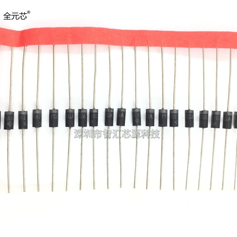 10PCS/LOT P6KE160A Transient suppression diode TVS 600W 160V Unidirectional direct insertion DO15
