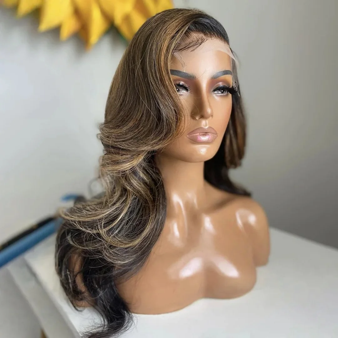 

Highlight Blond Glueless Soft Body Wave 5x5 Silk Base Jewish Human Hair With BabyHair HD Lace European Hair Preplucked