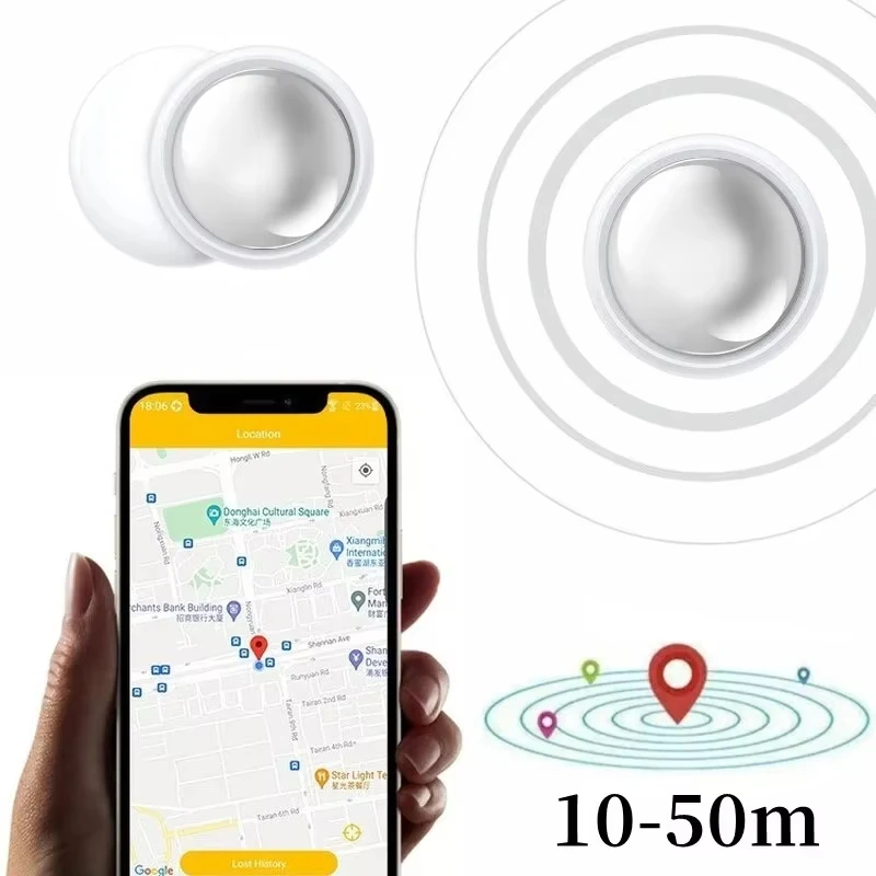 Smart Finder Portafoglio per animali domestici per bambini Localizzatore di posizione GPS Dispositivo anti-smarrimento Mini localizzatore di localizzazione portatile Bluetooth 4.0