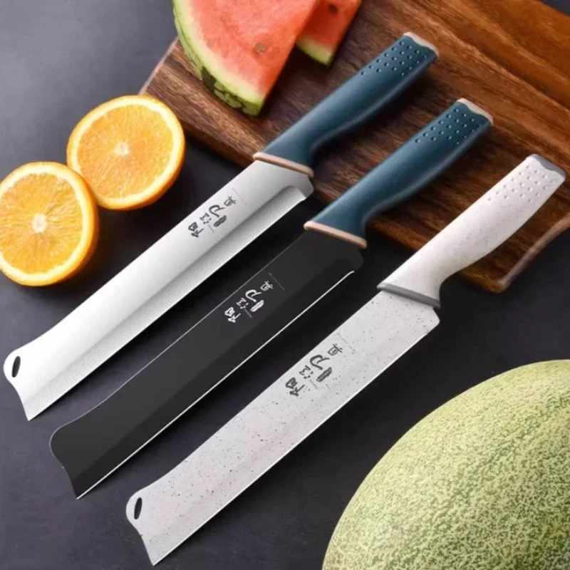 New fruit knife household extended watermelon knife stainless steel sharp cutting meat kill fish cooking multi-purpose knife