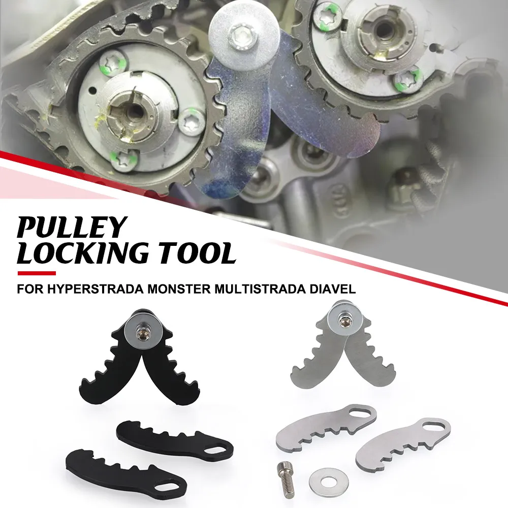 

For Ducati Hyperstrada Monster Multistrada Diavel Superbike Testastretta Camshaft Lock Holder Engine Pulley Timing Locking Tool