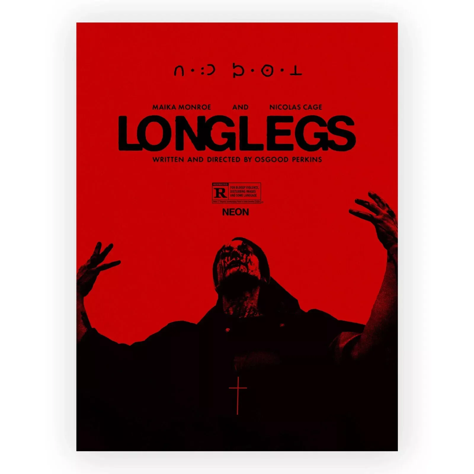 

Longlegs 2024 Movie Photo Art Film Print Silk Poster Home Wall Decor