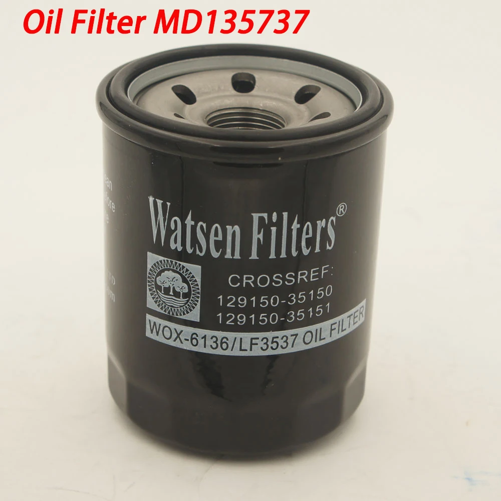 Oil Filter MD135737 Applicable Models For Mitsubishi Jeep Reduce Engine Wear High Quality  Auto Parts