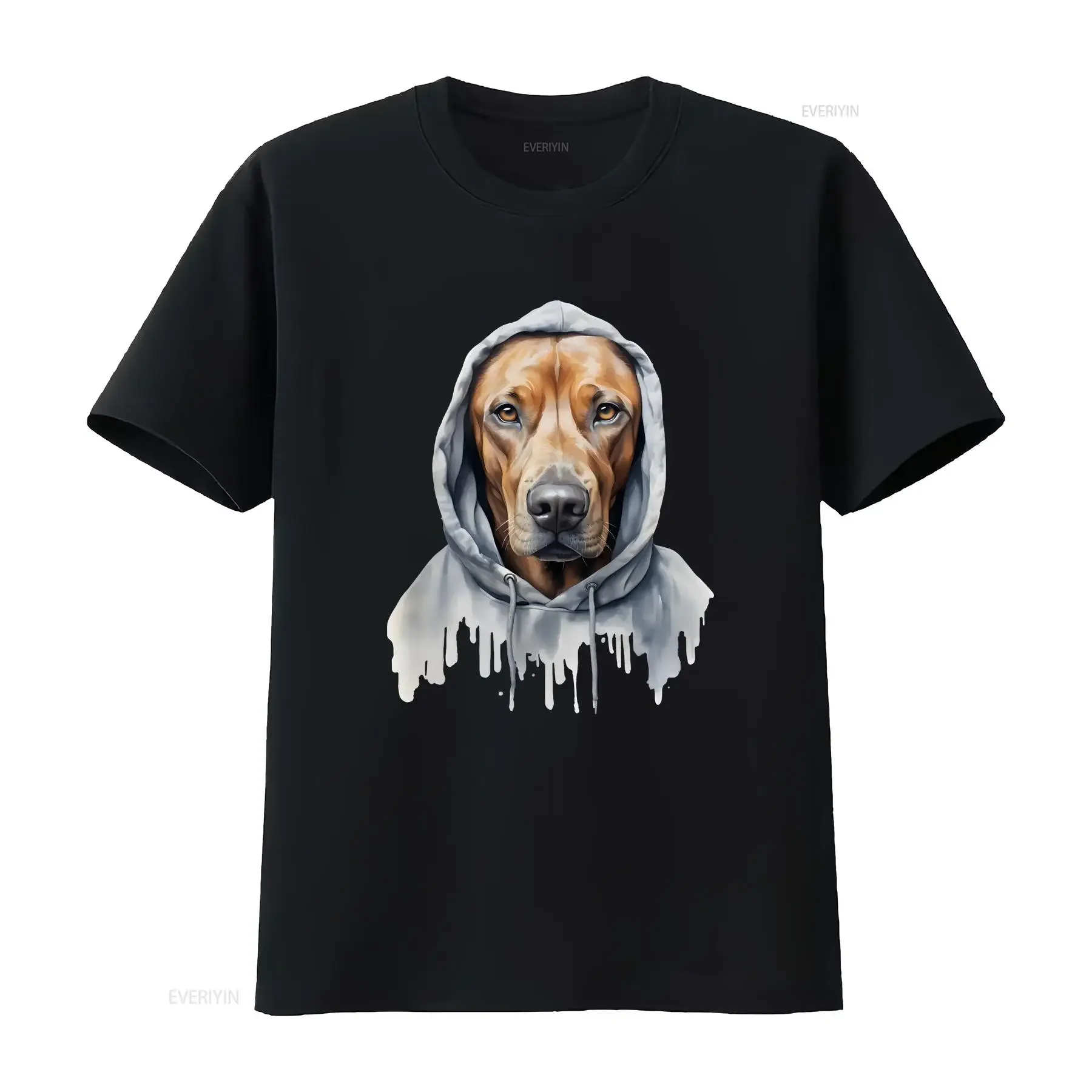 Rhodesian Ridgeback T Shirt for Her or Him Cute Mom Holiday Dog Lover Dad vintage Washed Stretched streetwear Breathable Unisex