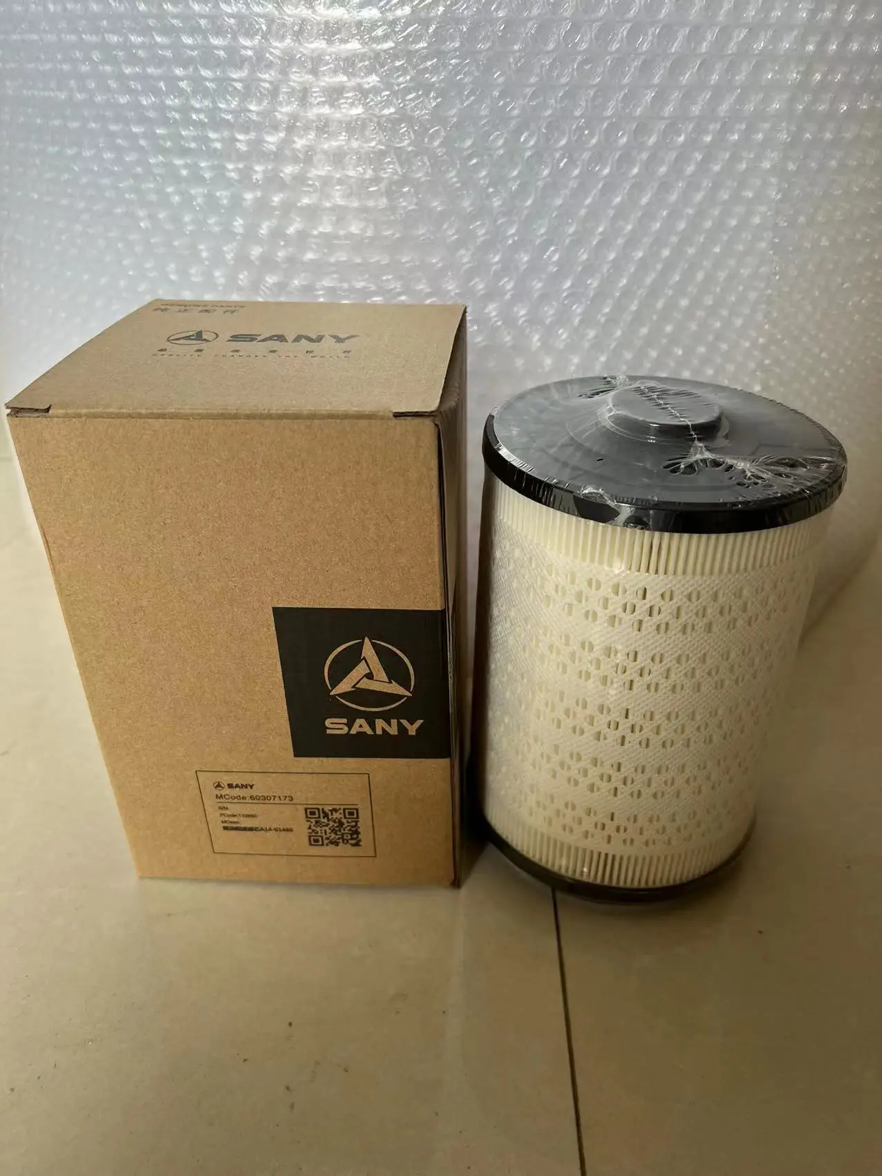 Sany excavator parts SY205/215-10 machine filter, firewood filter, fuel water separation paper filter