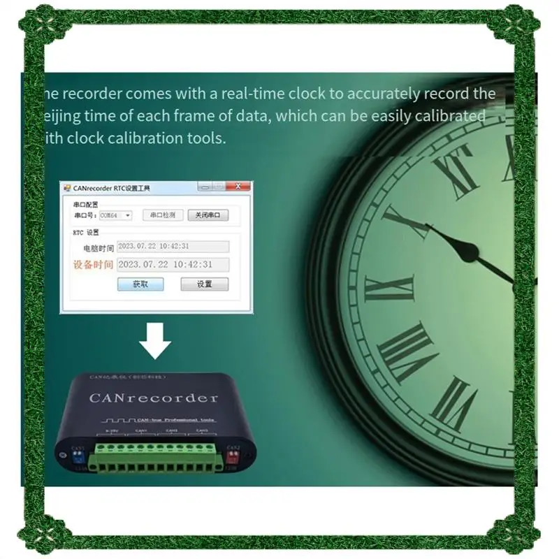 จัดส่งตลอด 24 ชั่วโมง เครื่องบันทึกข้อมูล CAN Bus พร้อมที่เก็บข้อมูลการ์ด SD - ใช้พลังงานจากแบตเตอรี่ สําหรับการบันทึกออฟไลน์และการเล่นแบบออฟไลน์