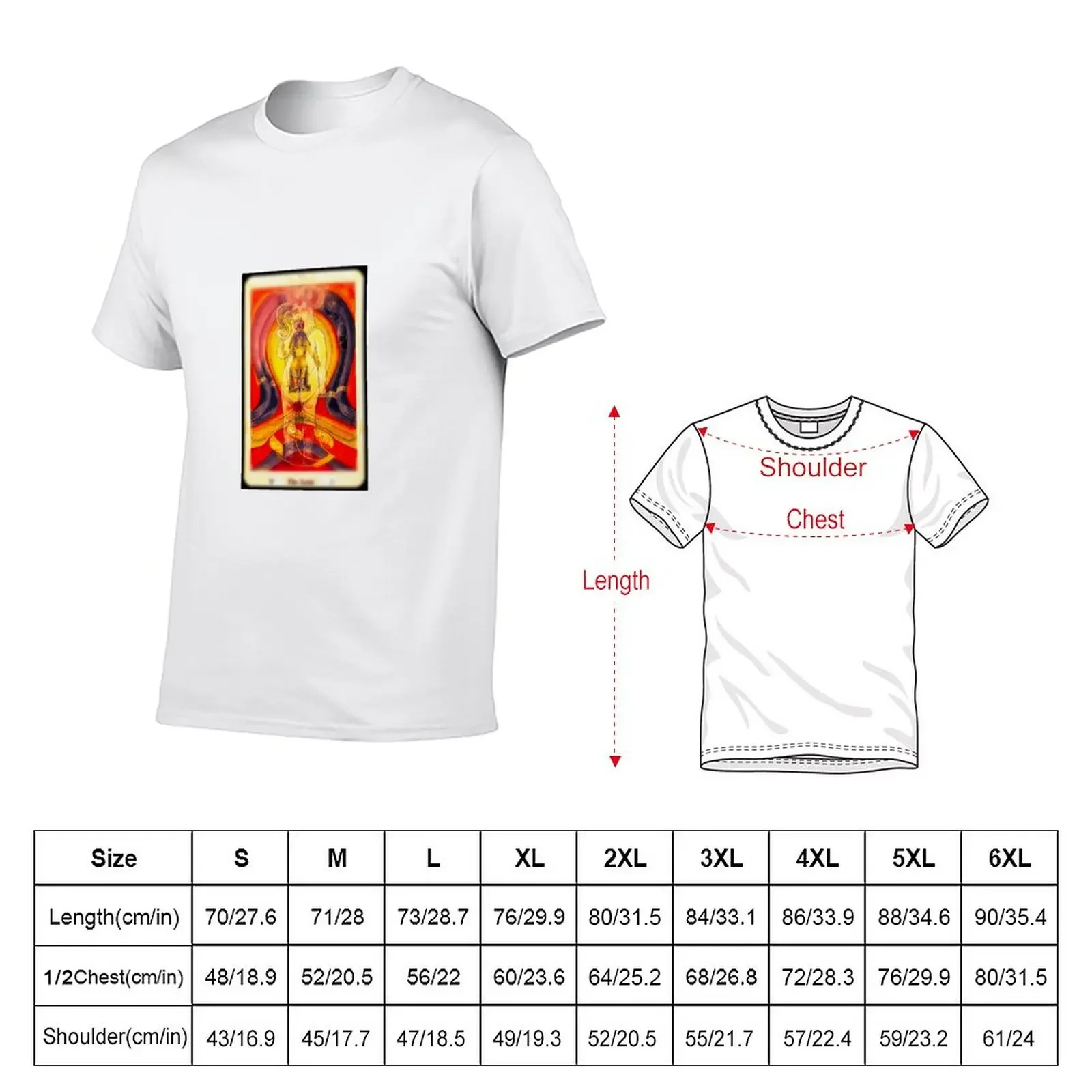 New Crowley Thoth Tarot Card THE AEOONS #20 T-Shirt Tee shirt custom t shirts mens graphic t-shirts