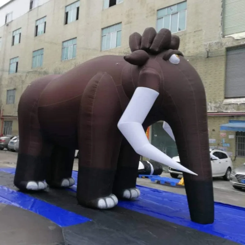 Elephant 6.6x4.4mh  Inflatable Inflatable Elephant Animal Cartoon Model For Advertising Commercial Use