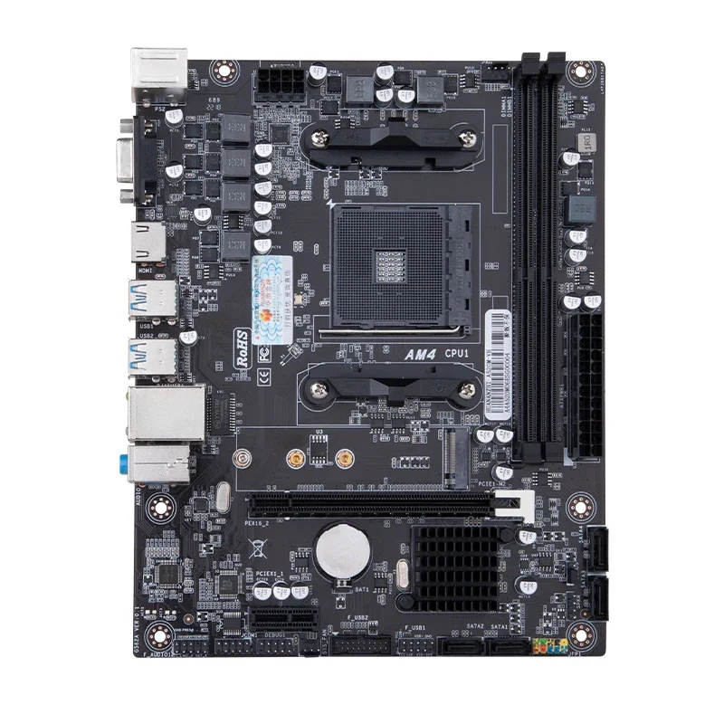 HUANANZHI A520M AMD AM4 Motherboard Support Ryzen ( 3600 4650G 5500 5500G 5600 5600G 5600X 5800X) M.2 NVME Dual Channel DDR4 RAM