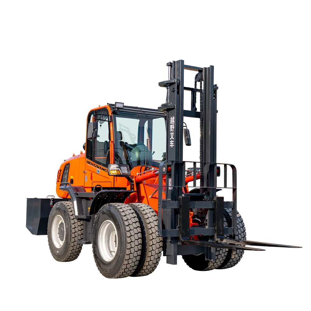 Off-road Forklift All-terrain 3、6-Ton Off-road Wheel Forklift Euro 5 Diesel Engine Handling Engineering Support Customization