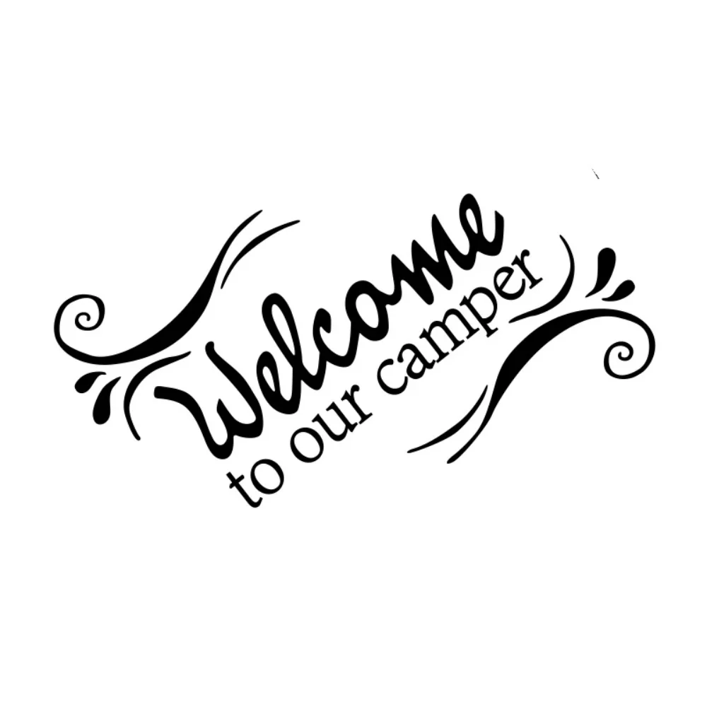 

Car Sticker Van Camper Decal Auto Truck SUV Campers RV Van Window Bumper Making Memories One Campsite at A Time Vinyl Decoration