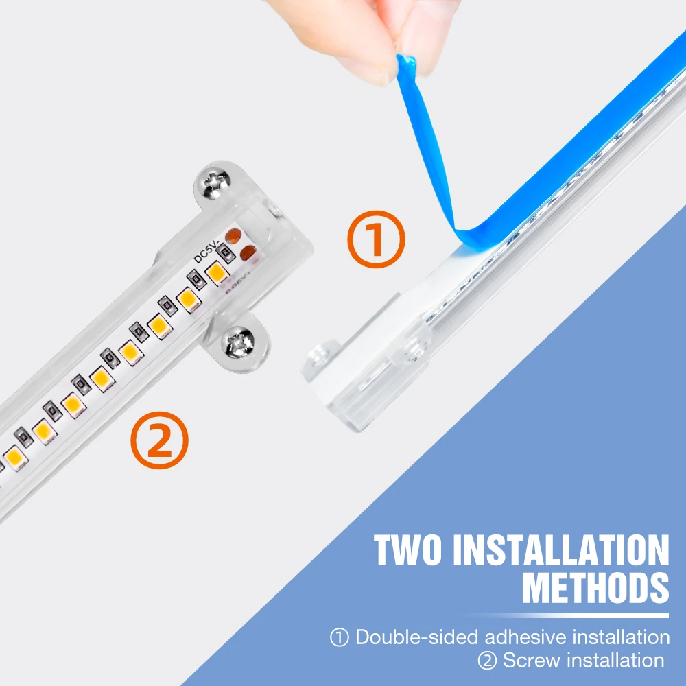 Lámpara Led para cultivo de plantas, luz de espectro completo, USB, hidropónica, para invernadero