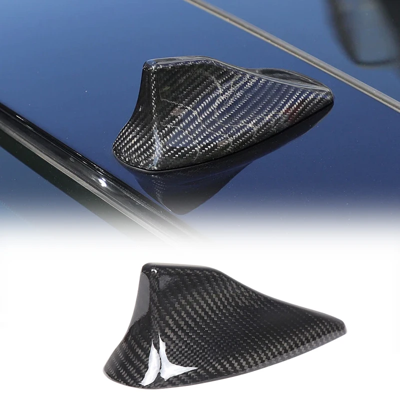 

Для Jaguar F-TYPE 2013-2024 настоящее углеродное волокно, автомобильная антенна с плавником акулы, защитная крышка, внешние аксессуары для автомобиля