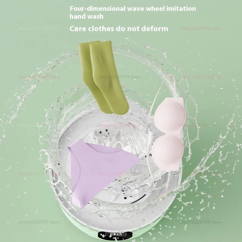 غسالة صغيرة محمولة غسالة غسيل صغيرة أداة تنظيف الملابس للمهاجع السفر التخييم فندق شقة