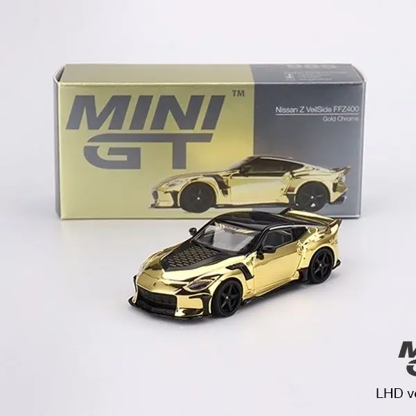

MINIGT 1:64 Nissan Z VeilSide FFZ400 Gold Chrome MGT00985-CH