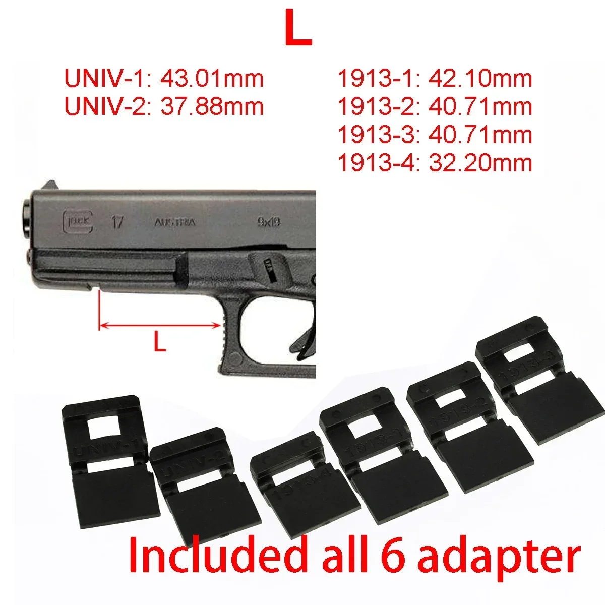 STREAMLIGHT TLR-1 TLR-7 arma linterna Metal 1000 lúmenes TLR7 LED luz estroboscópica Glock 17 Airsoft Rifle TLR1 Scout antorcha