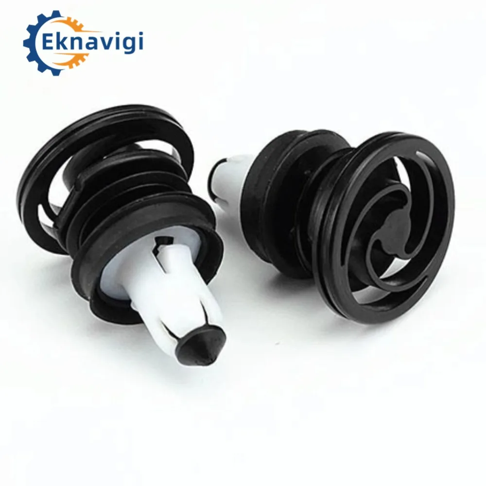 10pcs OE#1135147-00-B Nylon Door Trim Retainer Clip Push Type 8 mm Push Clips for Door Panel with Seal  For Tesla 1135147-00-B