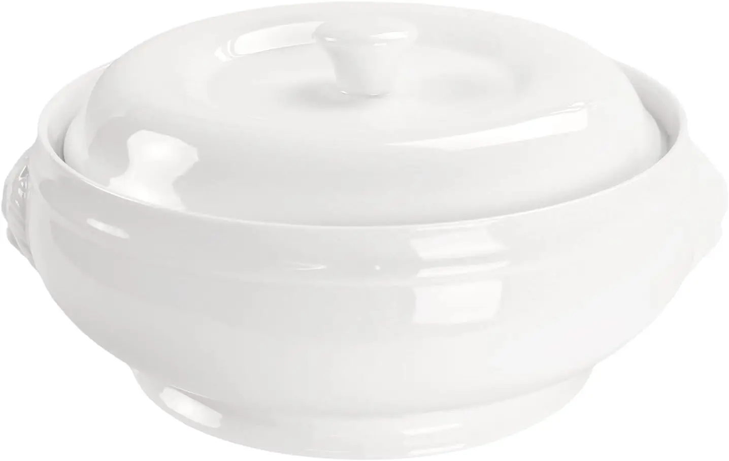 

Casserole Baking Dish Set With Lids, Porcelain French Onion Soup, Casserole Dish 2.1 Qt, for Casseroles, Leftovers, Stor