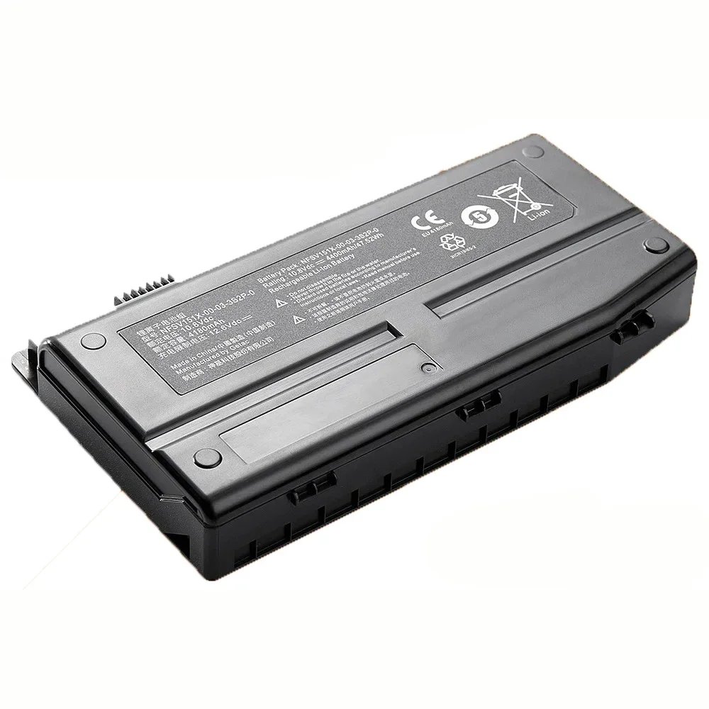 GE5SN-00-12-3S2P-0 10.8V 4400mAh Original Laptop Battery for Getac Mechrevo F117-F1K F117-F2K F117-F6 X6Ti-s X7Ti-s