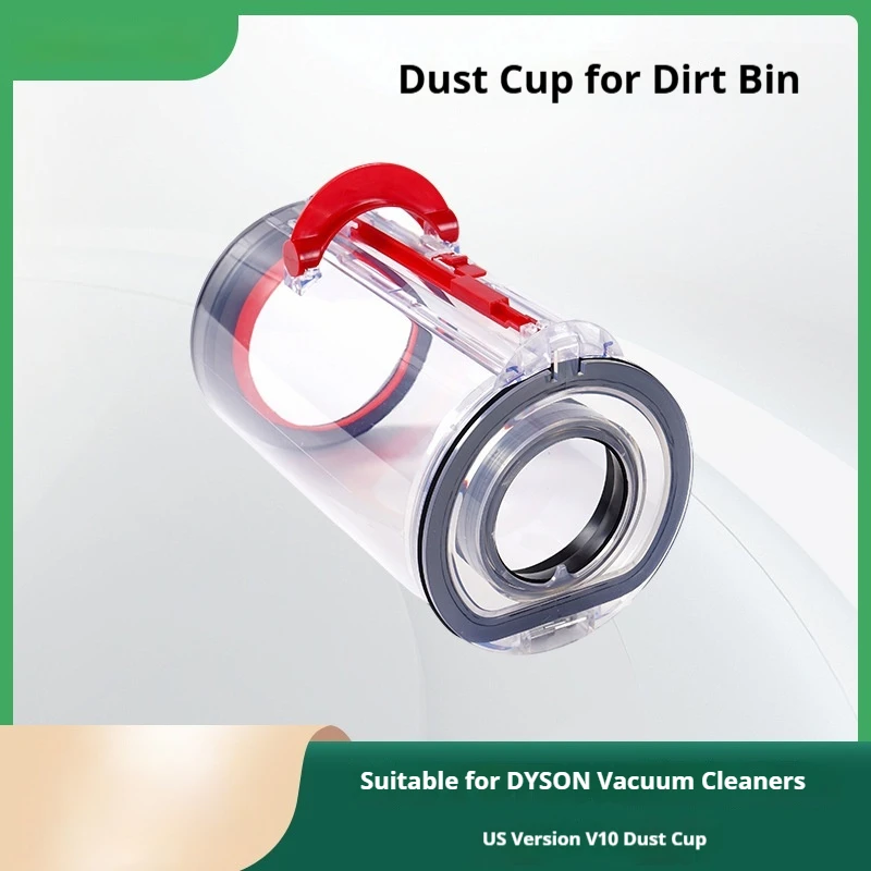 Copo Coletor de Pó para Aspirador Dyson V10/V11 Versão EUA - Peça de Reposição para Aspiradores Dyson