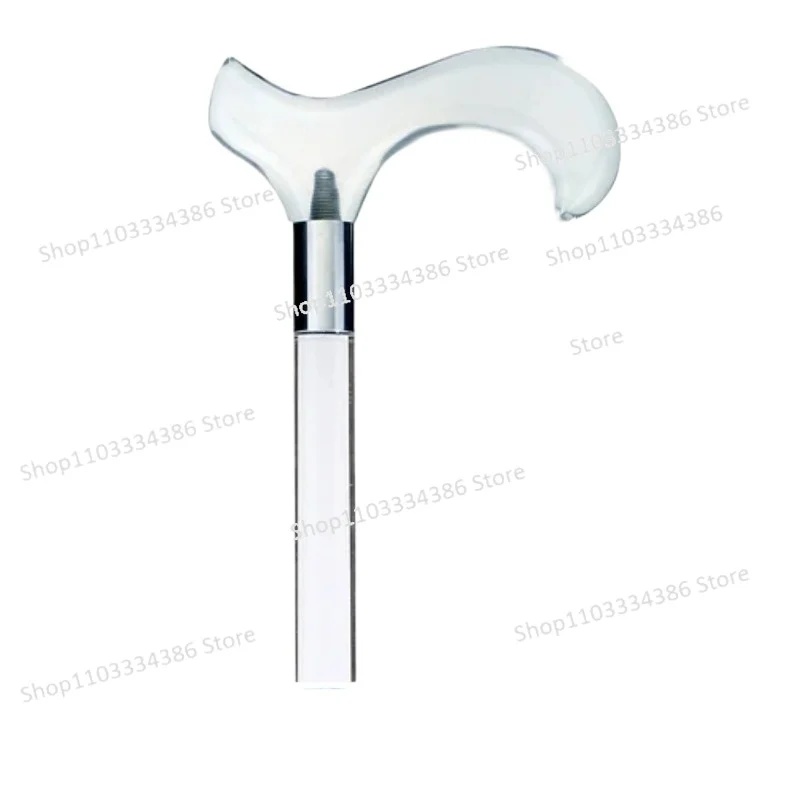 

Crystal Walking Stick Walking Stick Acrylic Outdoor Walking for The Elderly
