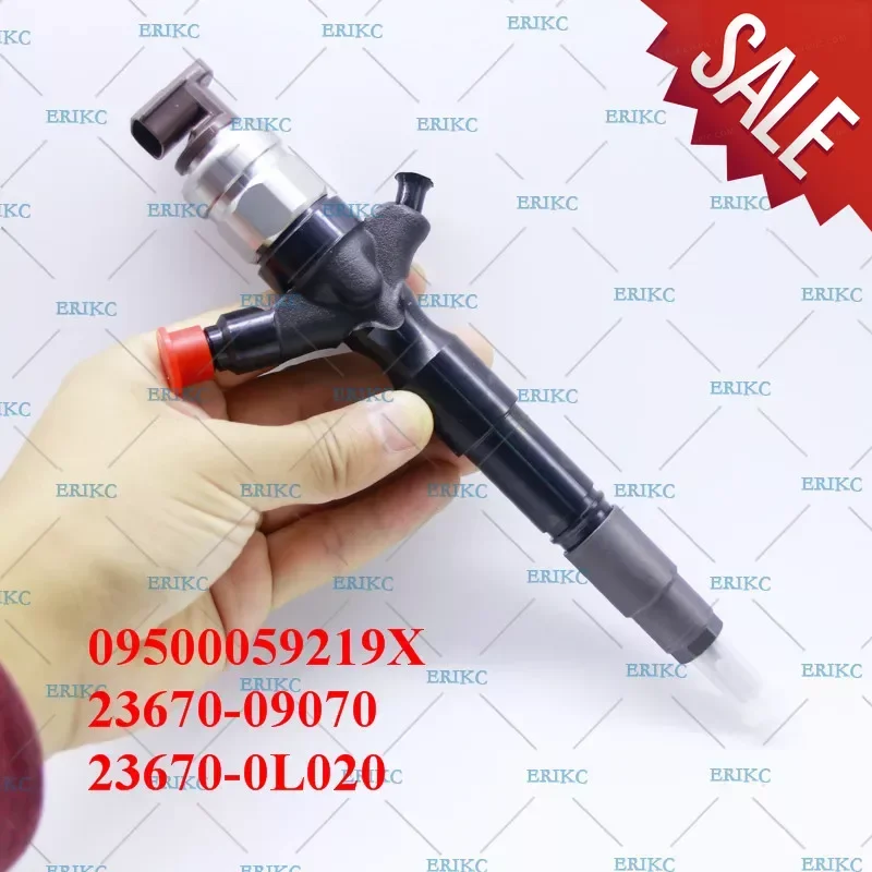 

09500059219X Injector Car Accessories 23670-0L020 Spare Parts Injector 095000-59219X 23670-09070 Diesel Fuel Tank Injection