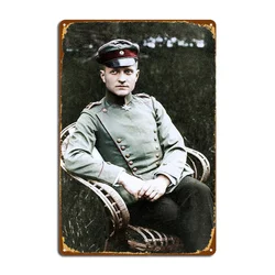 Manfred Von Richthofen The Red Baron Metal Signs Cinema Living Room Mural create Wall Decor Tin sign Posters