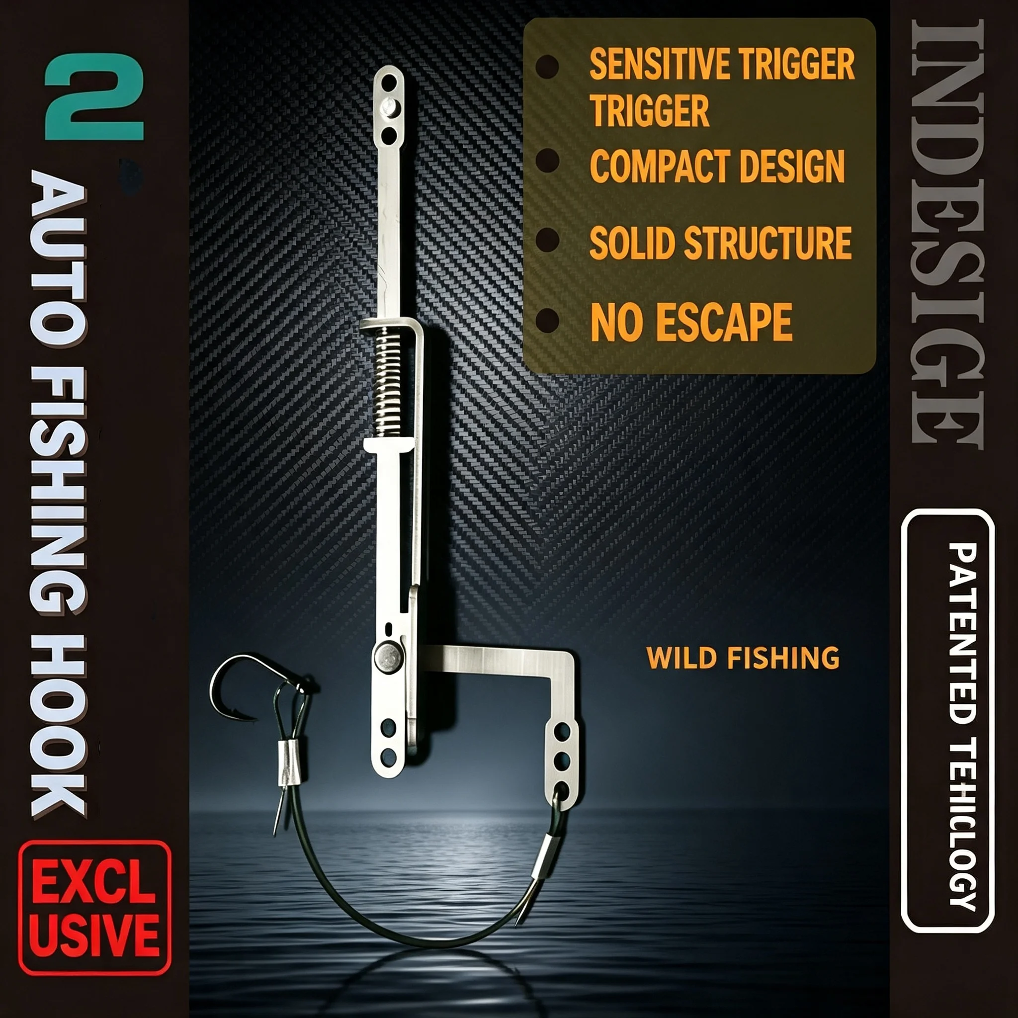 Fishing Hook Stainless Steel - 304 스테인레스 스틸 자동 낚시 바늘