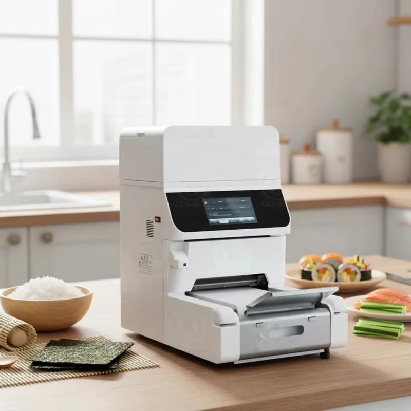 Customized Sushi Rice Sheeter Maki Machine Sushi Roll Making Machine Electric Nori Onigiri Maker
