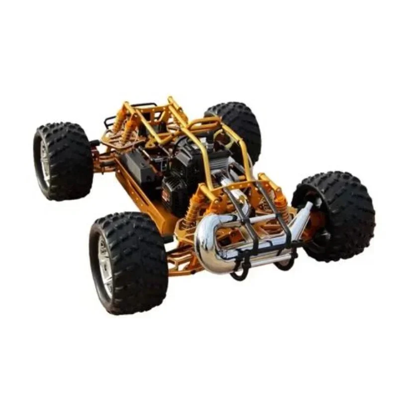 cross-borderHot salesFour-Wheel Drive Gasoline Remote Control Car with Reverse Gear Oil Model Car Big Leg off-Road Vehicle
