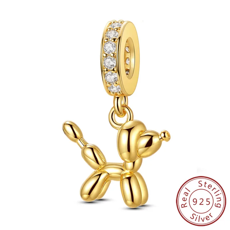 Original-Charm-Perlen aus 925er-Sterlingsilber, leuchtender, leuchtender Glühwürmchen-Schmetterlings-Anhänger für Armband-Charm-Schmuck