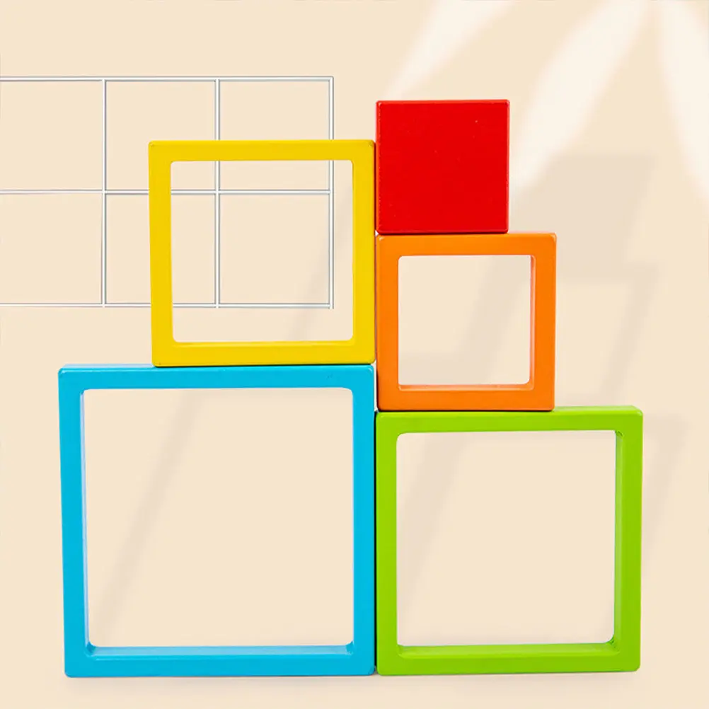 

Набор деревянных развивающих блоков для изучения цветов: обучающая головоломка для малышей, развивающая когнитивные способности и раннее развитие