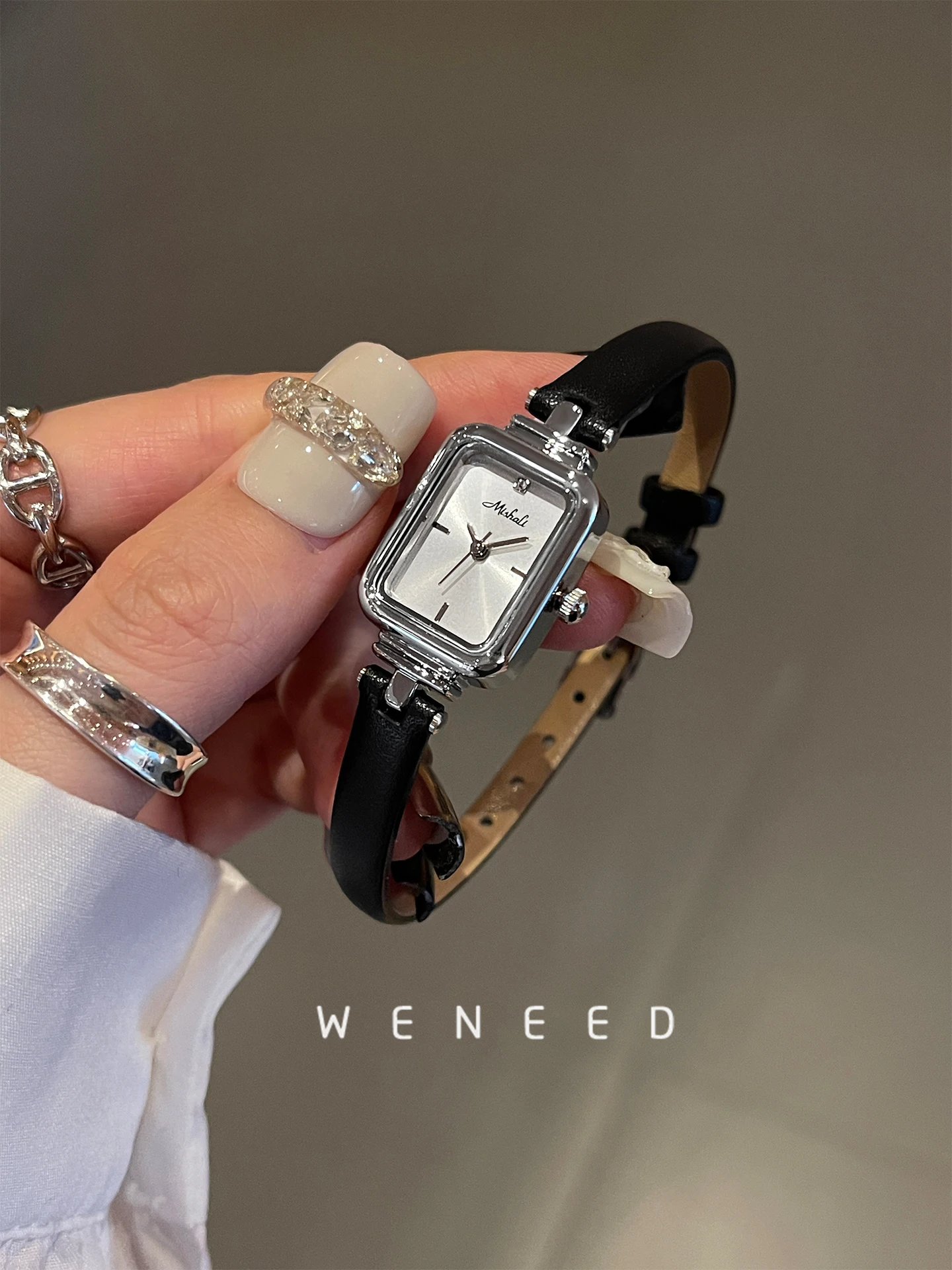 

New Small Dial Women'S Watch, 2026 New Style, Light Luxury, Simple Square Quartz Watch, Elegant Women'S Watch, Gift For Women.