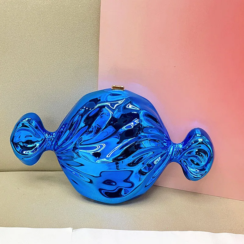 

Фуксия/синие сумки для свадебной вечеринки, розовые/оранжевые кошельки на плечо, мини-клатчи для выпускного вечера