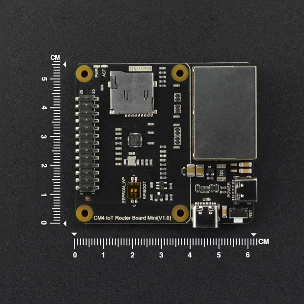 FOR Raspberry Pie 4b Mini Soft Routing openwrt Dual Gigabit Network Interface CM4 Internet of Things Extension Board