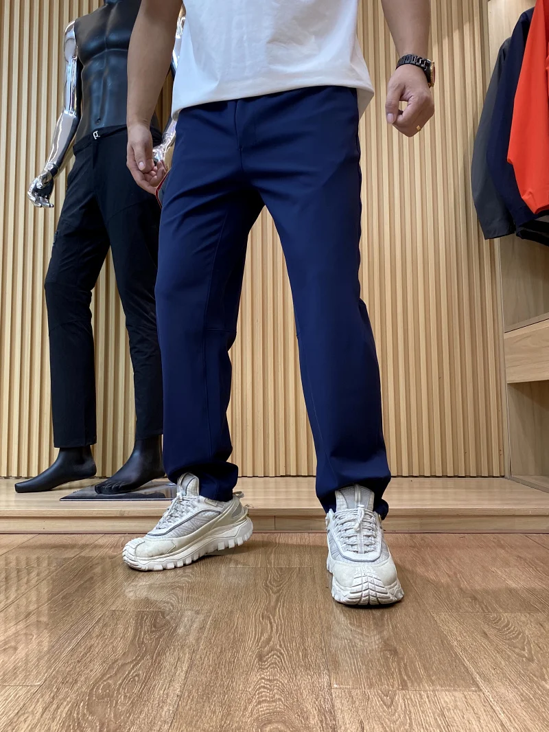 

Men's Outdoor Commute Sports Casual Pants 3D Tailoring Windproof Wear Resistant Qui Dry Four Directional Elastic Straight Leg
