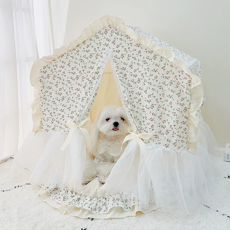 Dog's and Cat's Nest Teddy York Marzis Summer Seasonal Universal All Removable and Washable Pet Tent