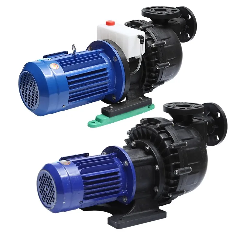 

Plastic anti-corrosion chemical acid and alkali resistant self-priming pump pp sewage horse belly pump high temperature