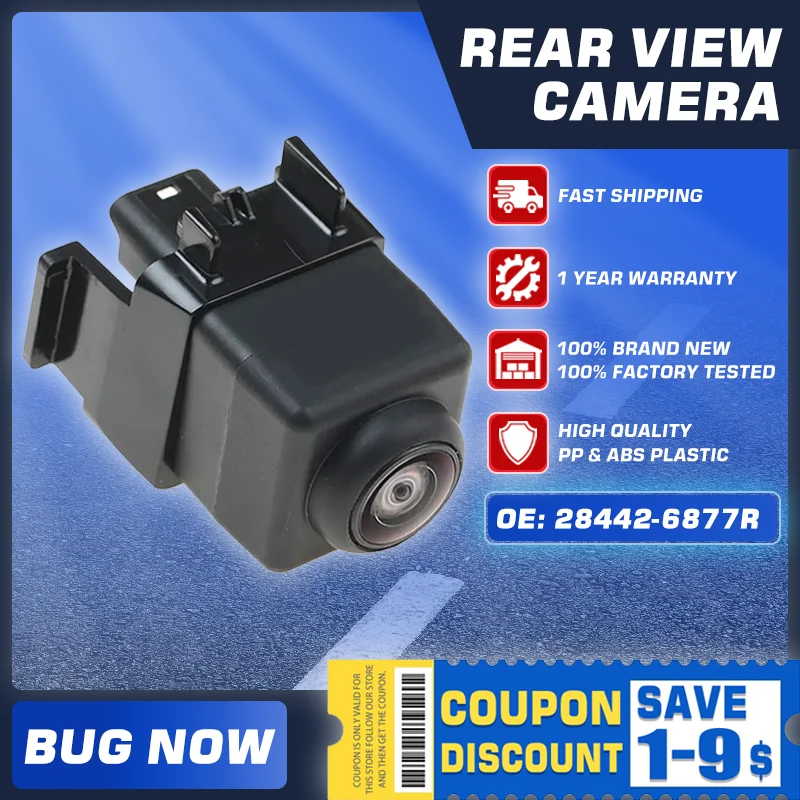 

28442-6877R Car For Renault Koleos HC II MK2 2th Renault Samsung QM6 2016 2017 2018 2019 Rear View Backup Parking Reverse Camera