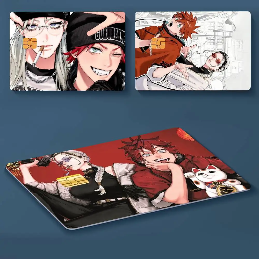 G-gokurakugais Perfect Gift Ide merch  layout  Cover Credit Card Stickers   Distinctive design