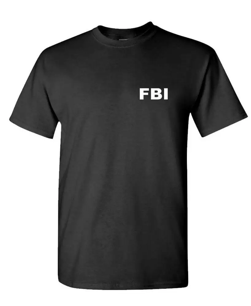 FBI - novelty duty bureau investigation - Mens  T-Shirt  Tees High Quality 100%Cotton Short Sleeve