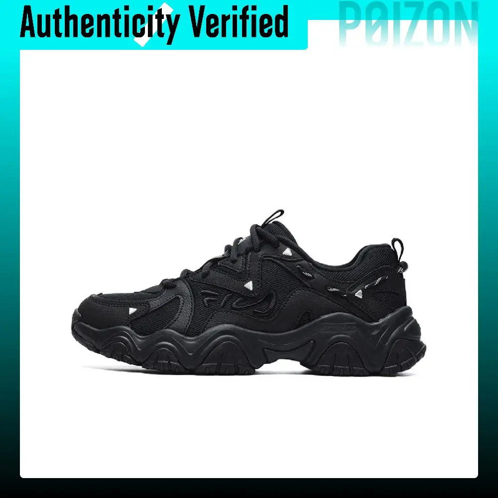 FILA Fluid 4 Low top Chunky Sneakers Women's Black F52W432196FBK